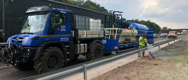 hydro-seeding operations